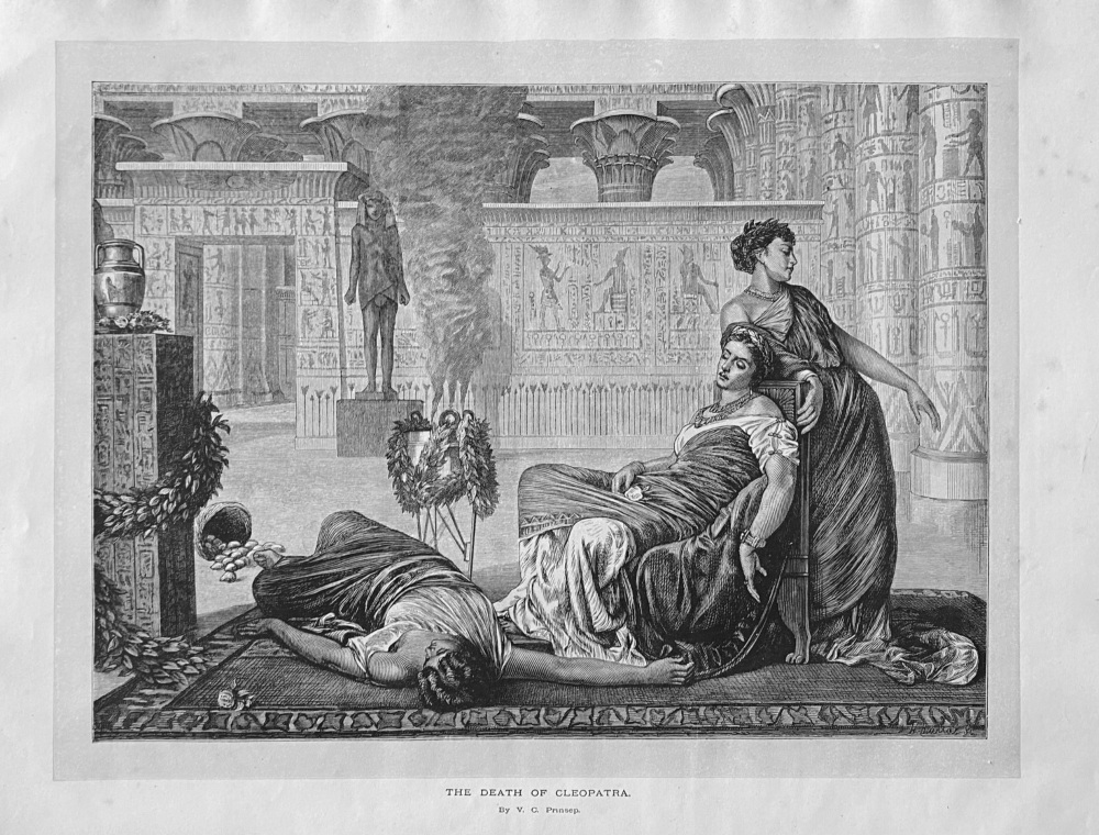 The Death of Cleopatra. 1872.