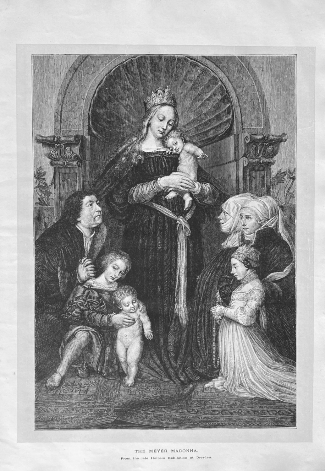 The Meyer Madonna.  1872.