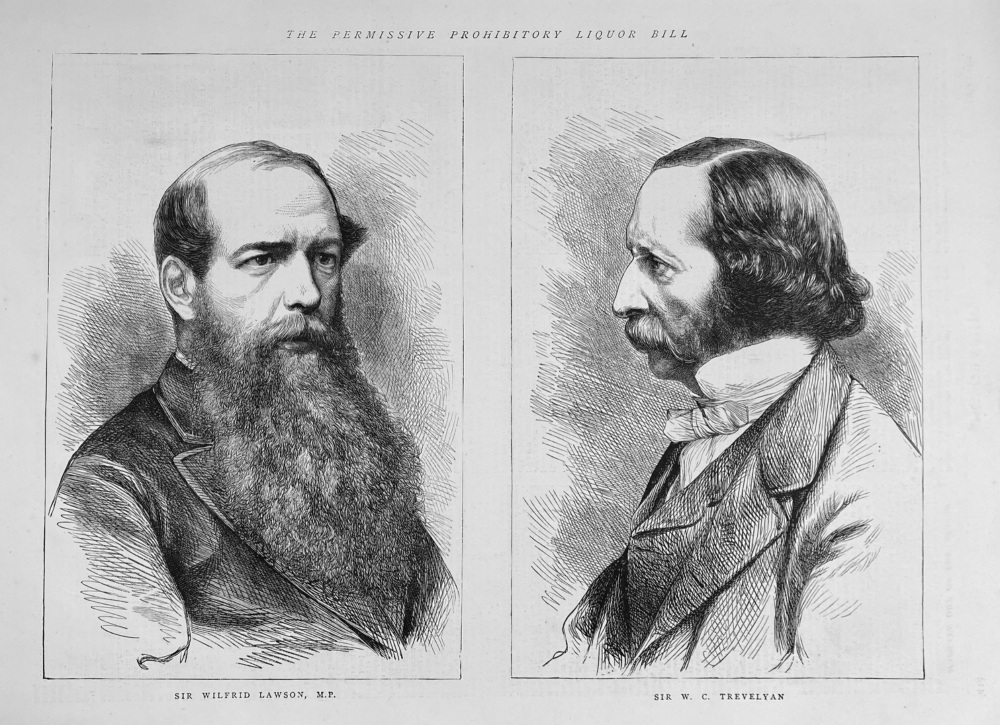 The Permissive Prohibitory Liquor Bill.  1872.