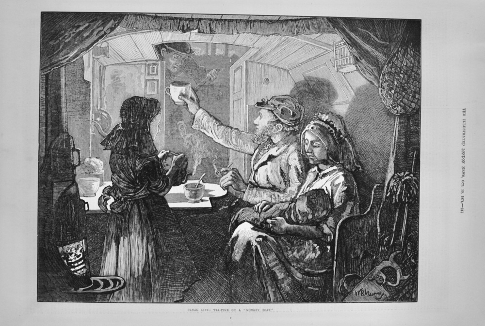 Canal Life - 1874