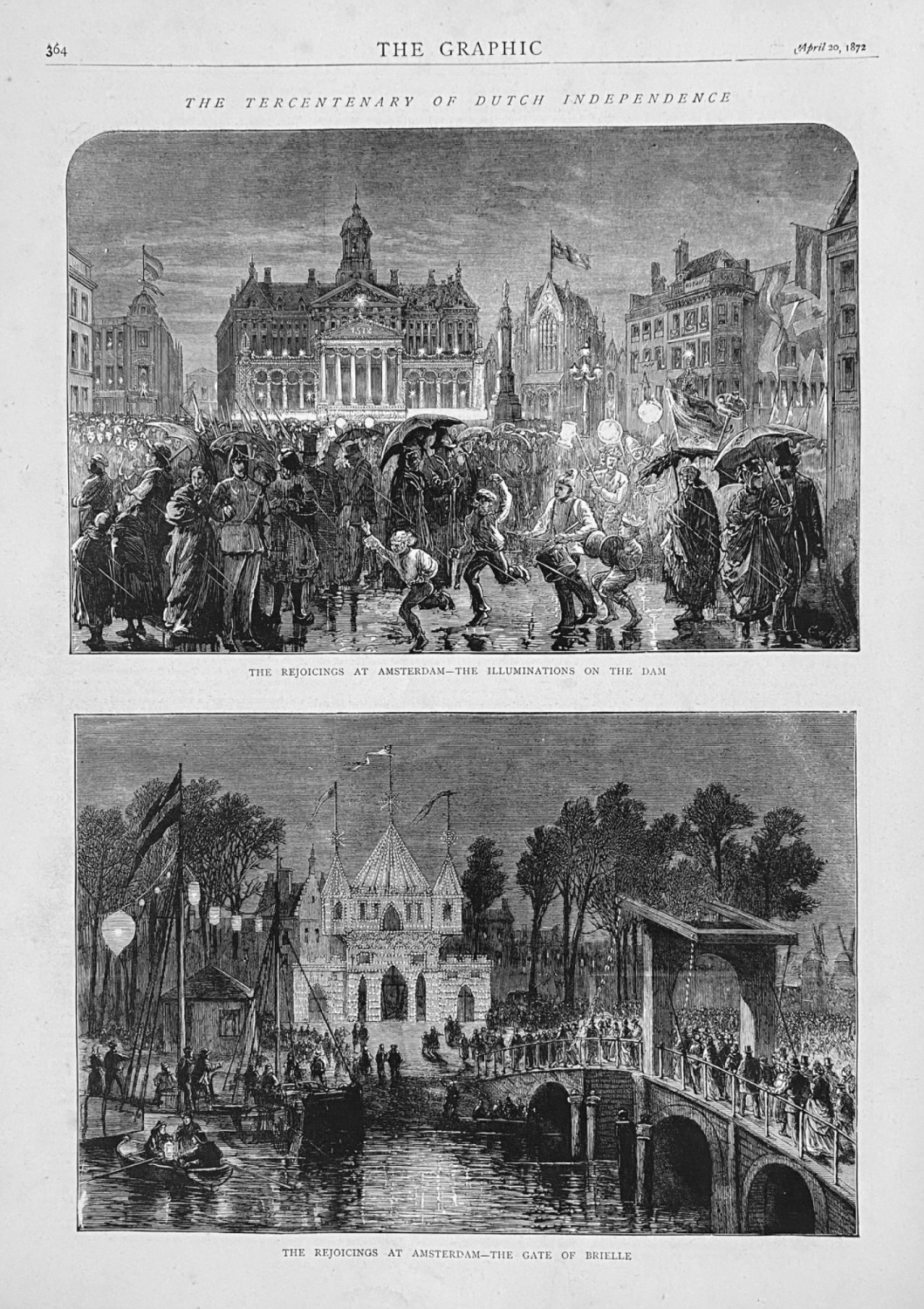 The Tercentenary of Dutch Independence.  1872.
