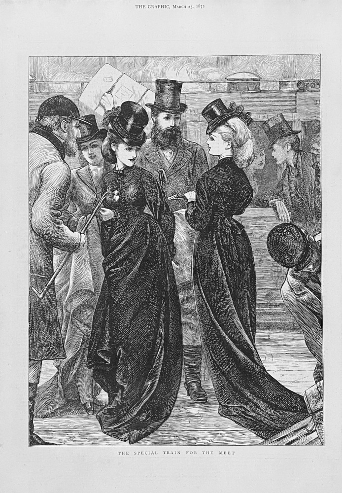 The Special Train for the Meet.  1872.