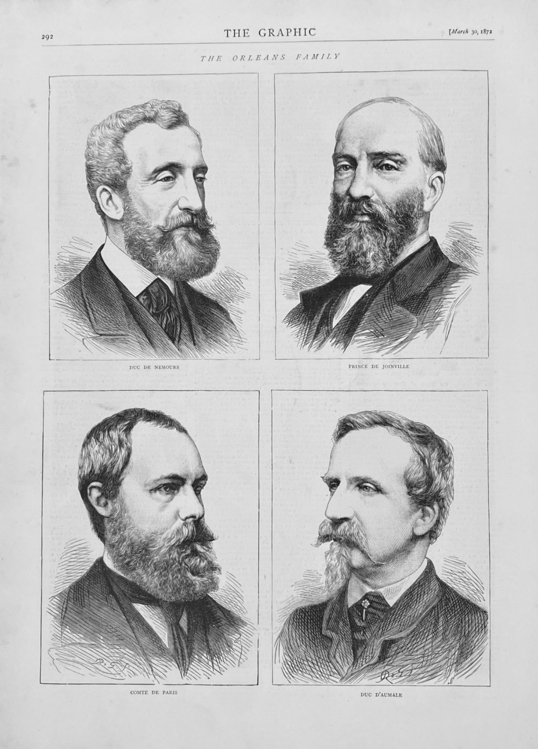 The Orleans Family.  1872.