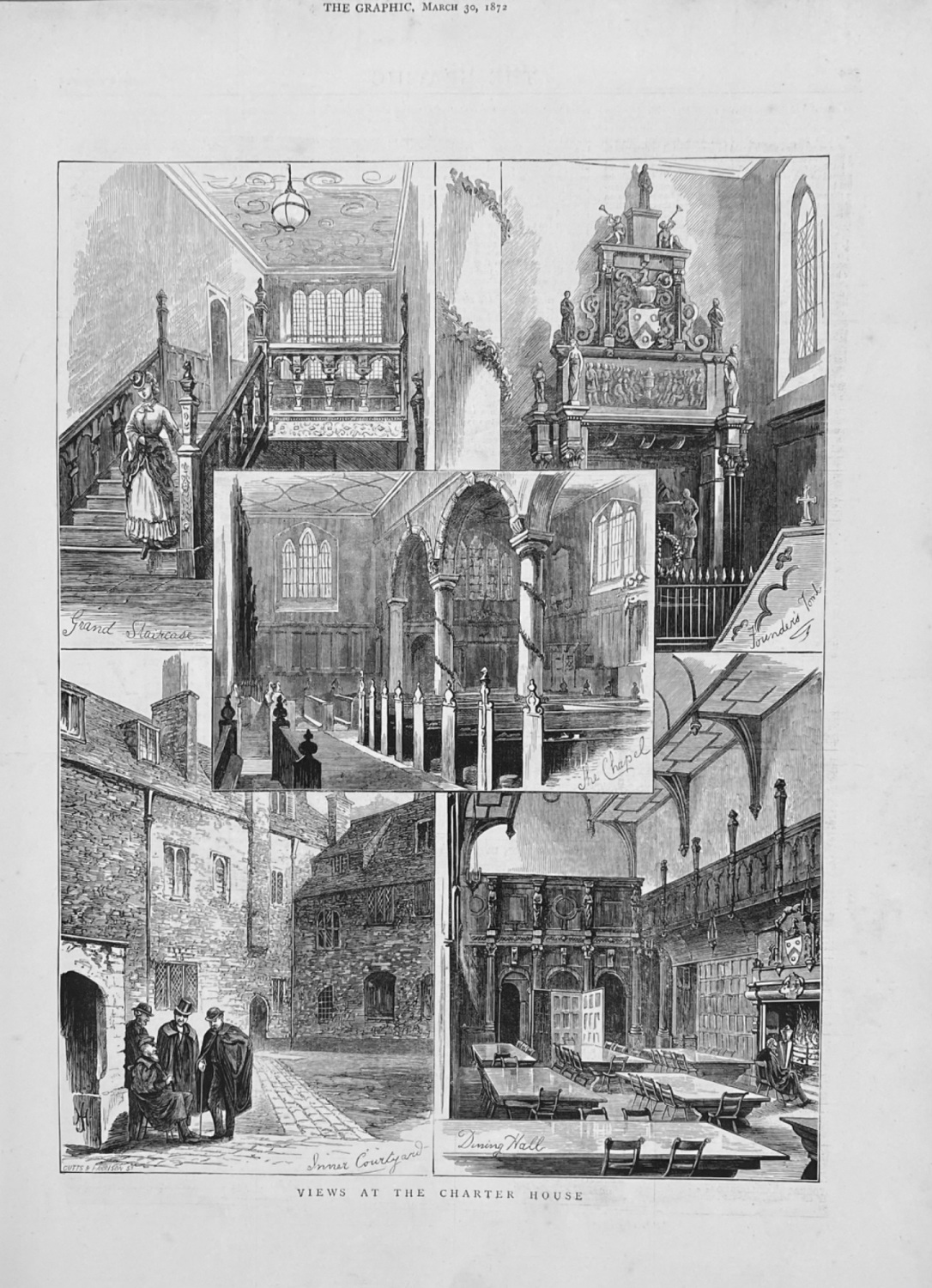 Views at the Chapter House.  1872.