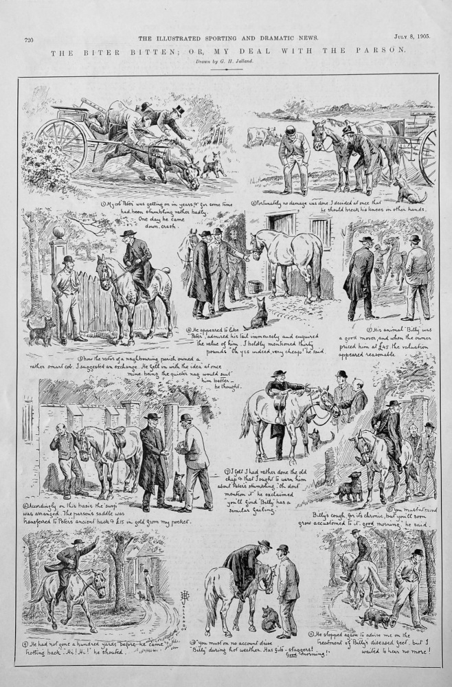 The Biter Bitten :  Or,  My Deal with the Parson.  1905.
