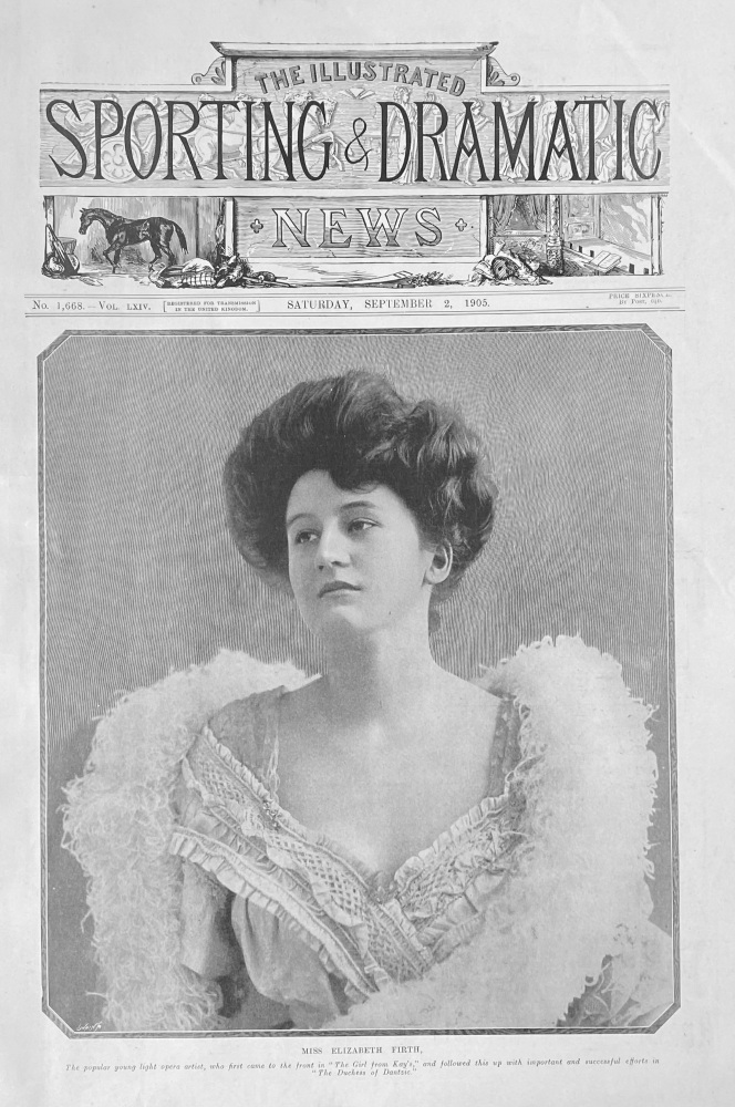 Miss Elizabeth Firth.  1905.