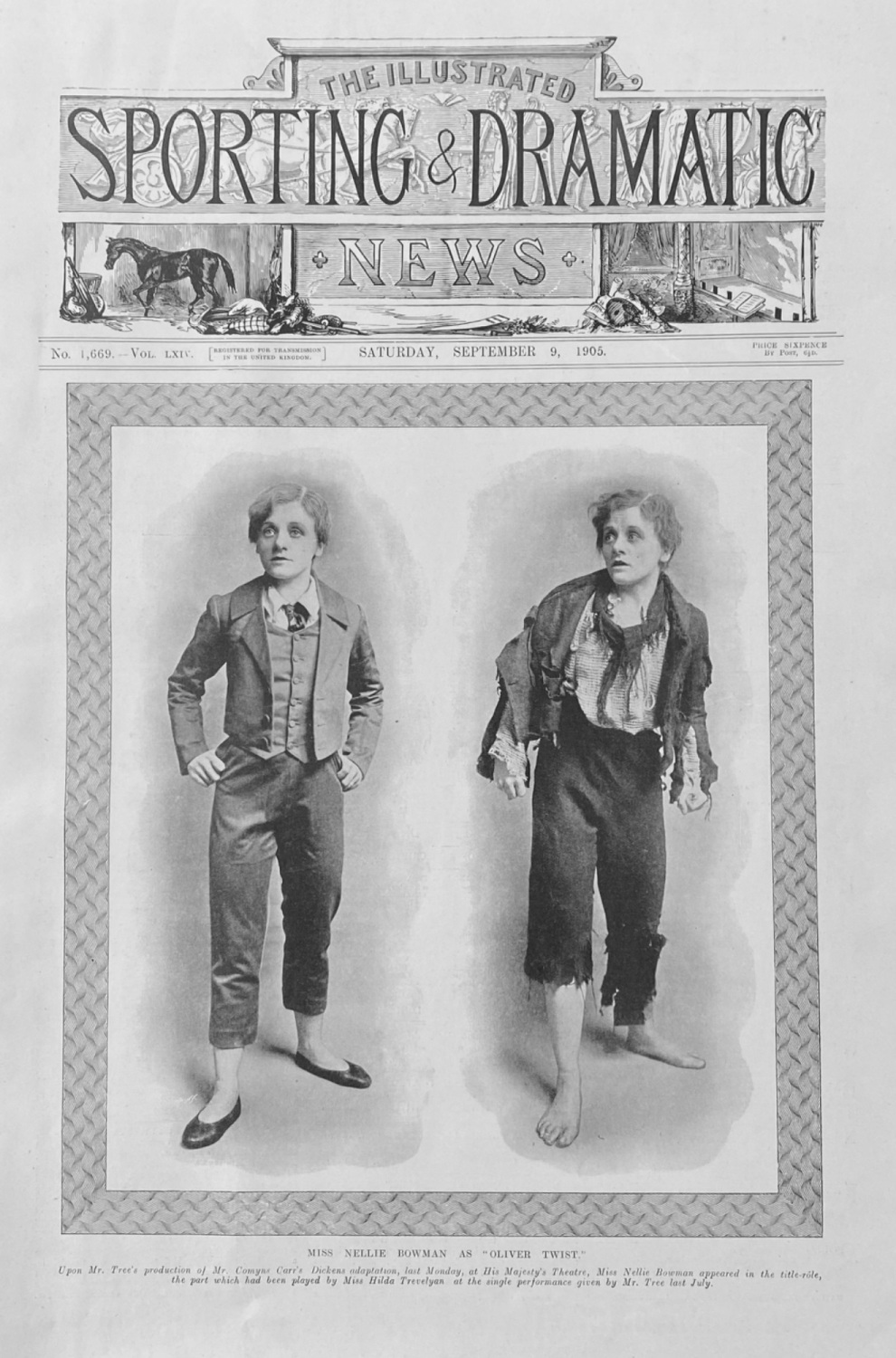Miss Nellie Bowman as 