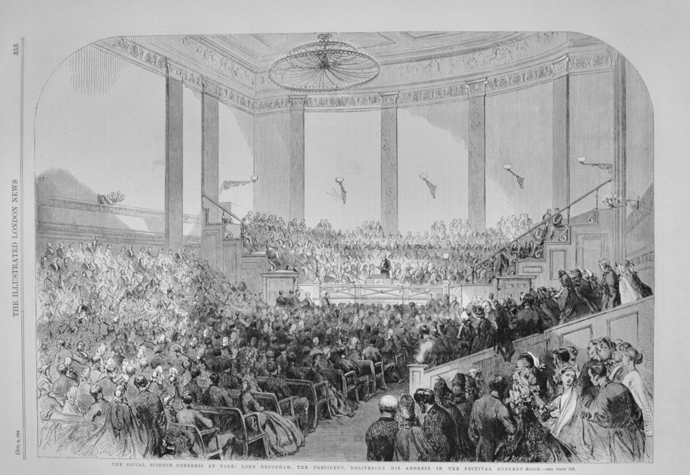 The Social Science Congress at York - 1864