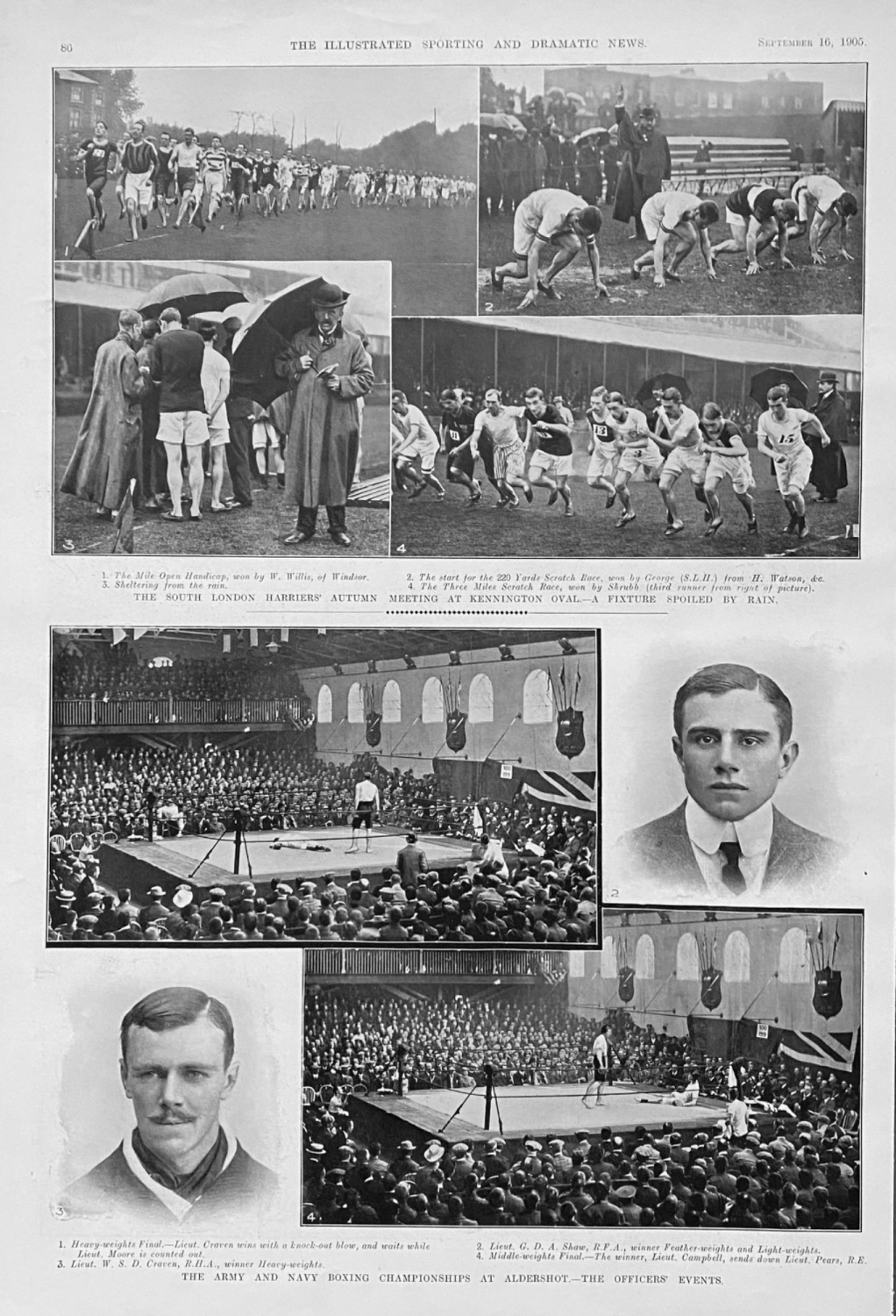 The South London Harriers' Autumn Meeting at Kennington Oval.-  A Fixture s