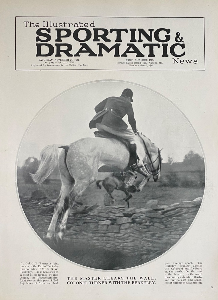 The Illustrated Sporting and Dramatic News, November 26, 1932
