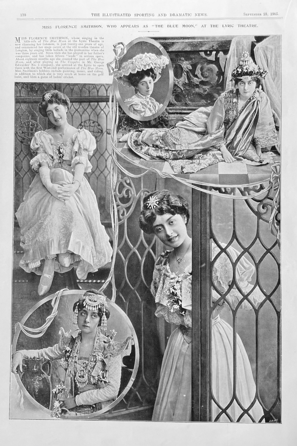 Miss Florence Smithson,  who appears as 