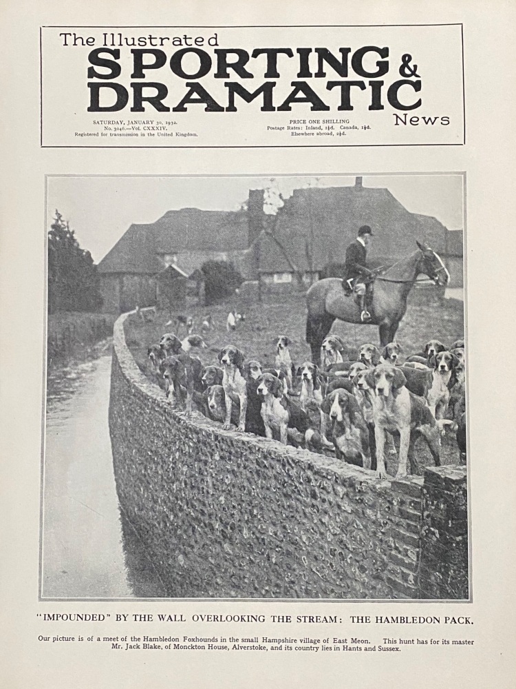 The Illustrated Sporting and Dramatic News, January 30, 1932
