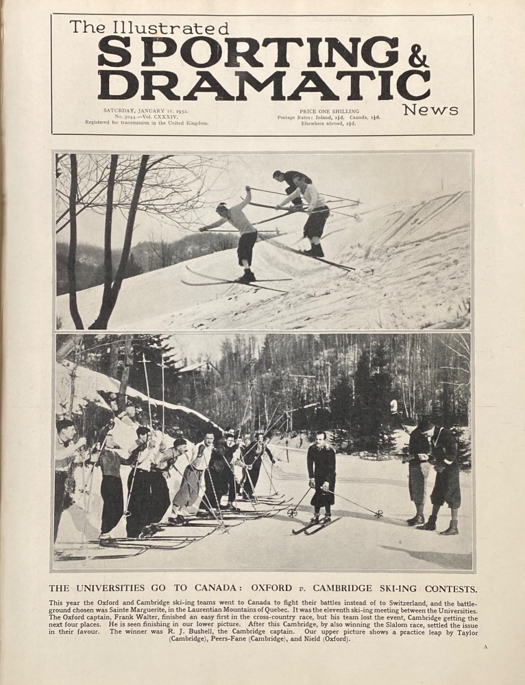 The Illustrated Sporting and Dramatic News - January 16, 1932