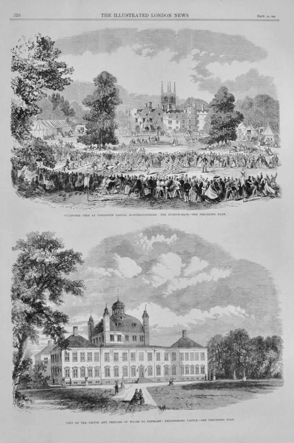 Visit of the Prince and Princess of Wales to Denmark - 1864
