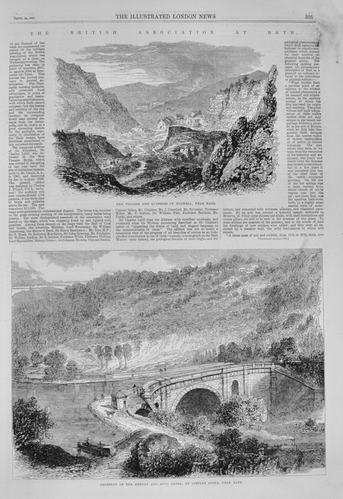 The British Association at Bath - 1864
