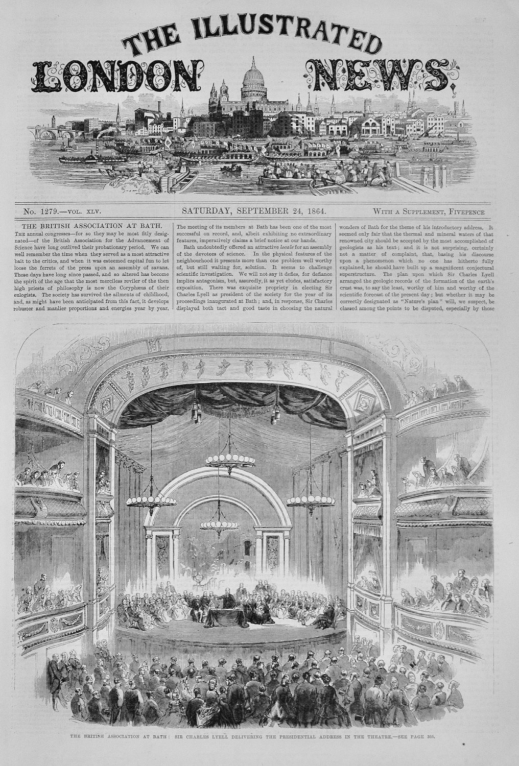The British Association at Bath - 1864