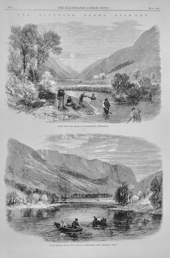 The Scottish Pearl Fishery - 1864