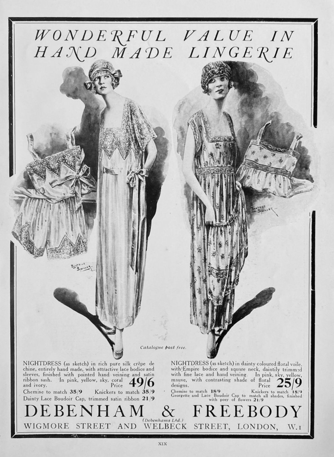 Debenham  &  Freebody.  1922.