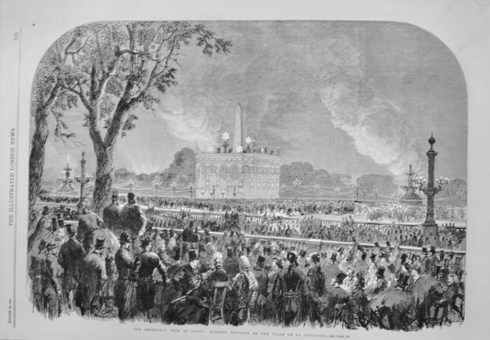 The Emperor's Fete at Paris - 1864