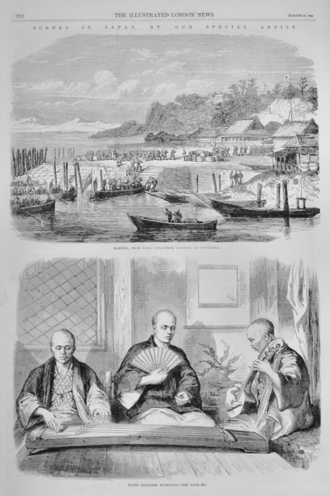 Scenes in Japan - 1864