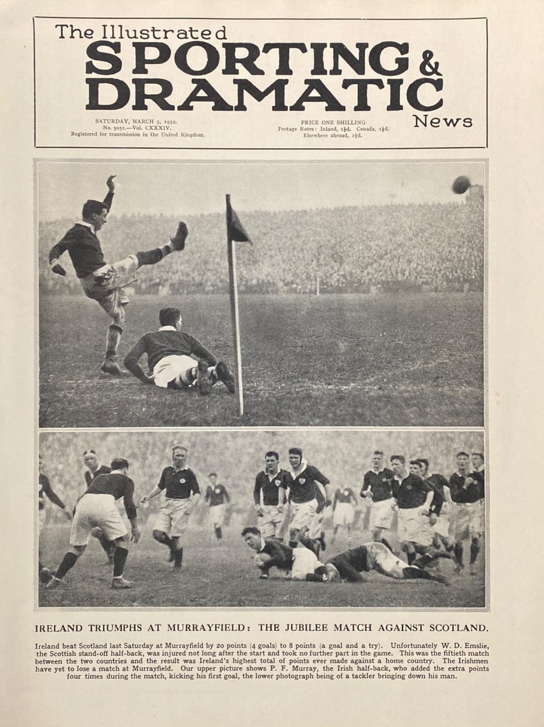 The Illustrated Sporting and Dramatic News, March 5, 1932
