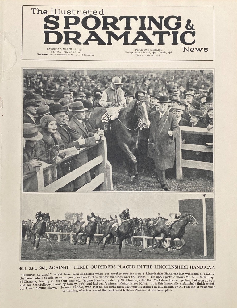 The Illustrated Sporting and Dramatic News, March 26, 1932