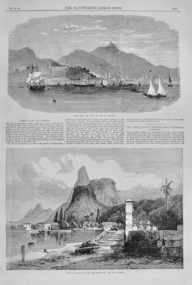 Views of Rio de Janeiro - 1864