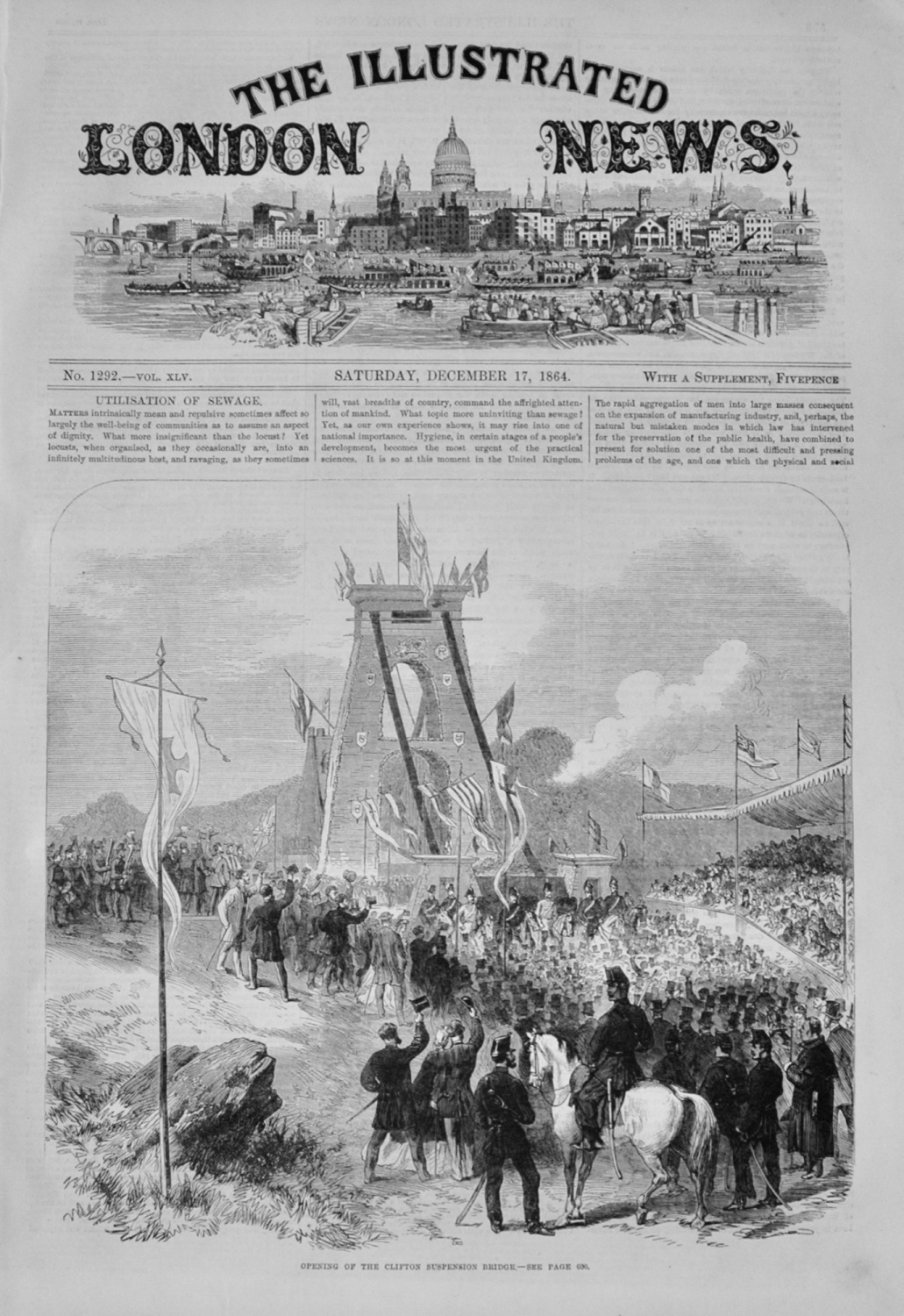 The Illustrated London News - December 17, 1864