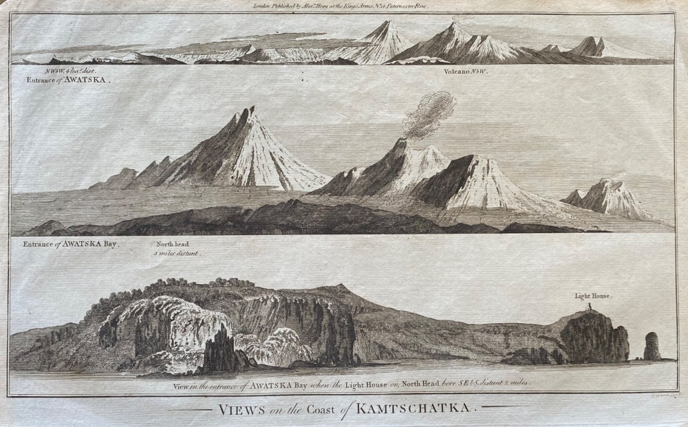 VIEWS on the Coast of KAMTSCHATKA.  1784 - 1786