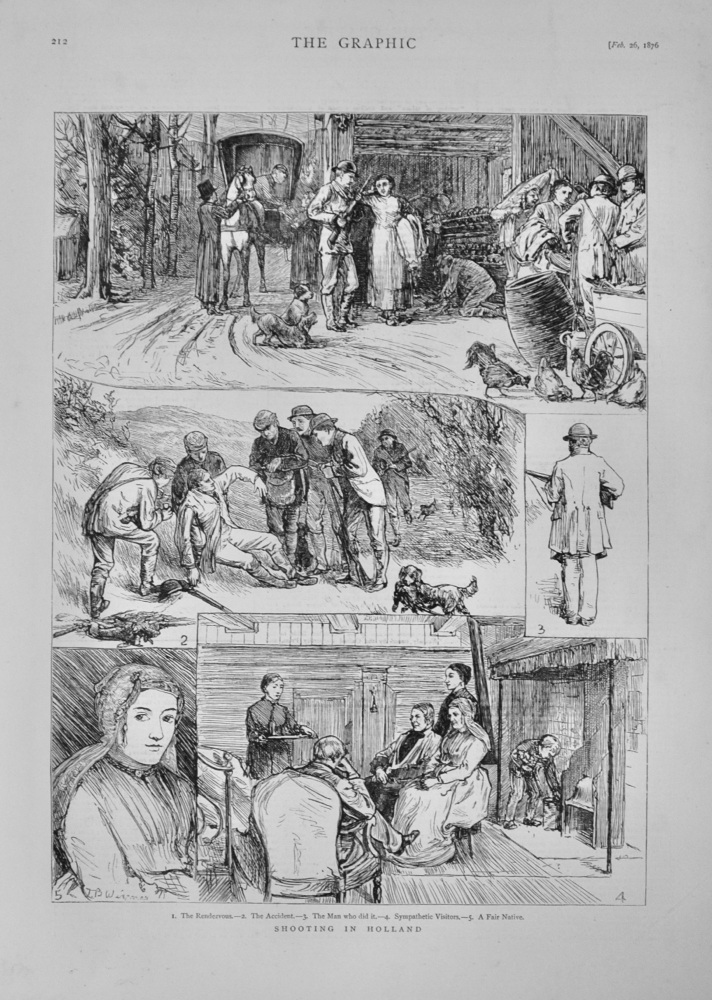 Shooting in Holland - 1876