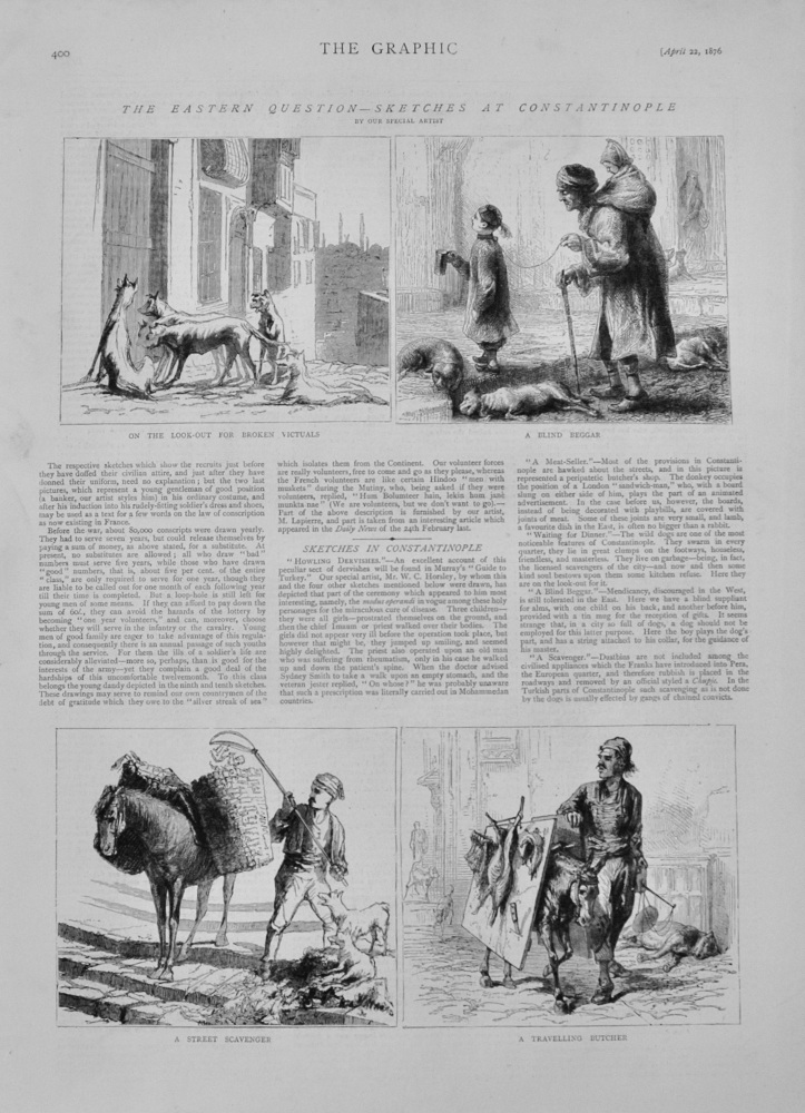 Sketches in Constantinople - 1876