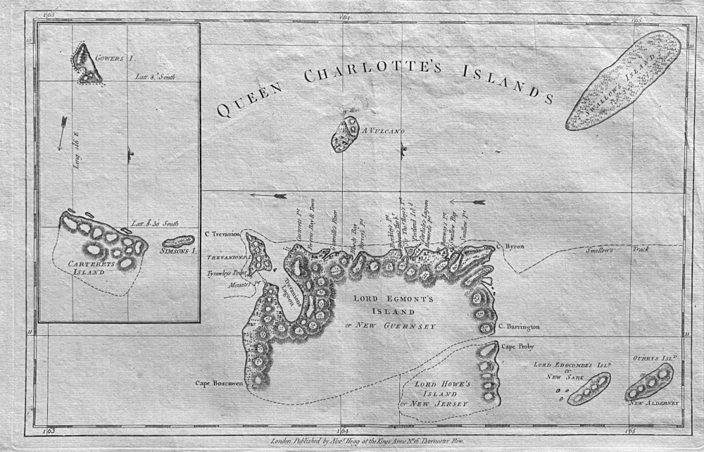 Queen Charlotte's Islands.  1784 - 1786