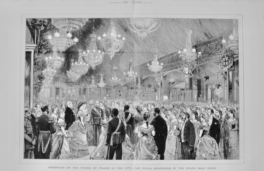 The Royal Quadrille in the Grand Ball Room - 1876