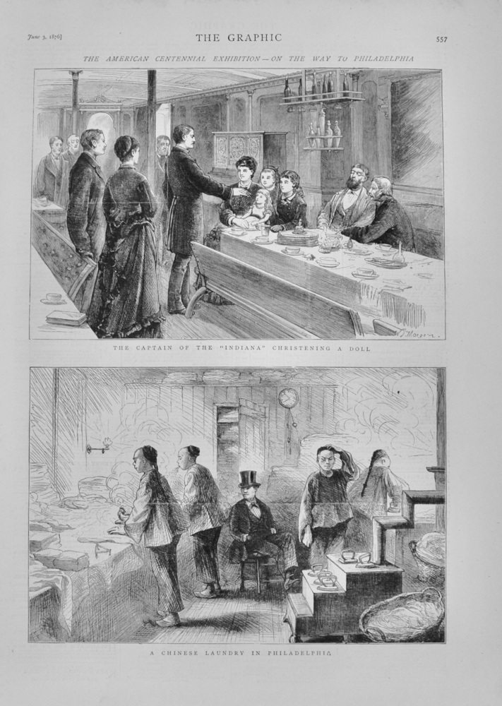 On the Way to Philadelphia - 1876