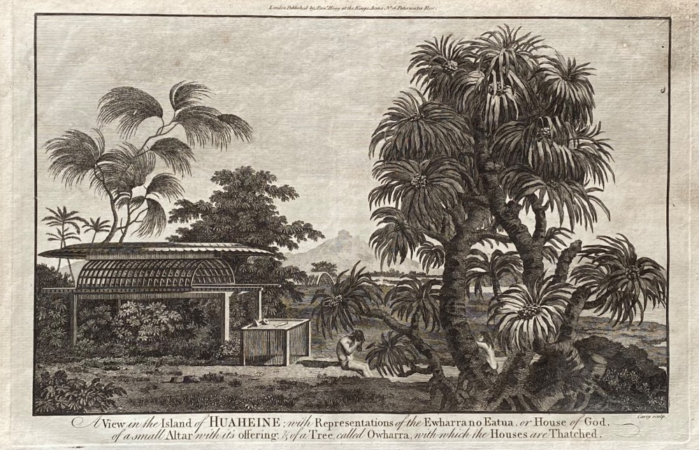 A View in the Island of HUAHEINE. 1784 - 1786