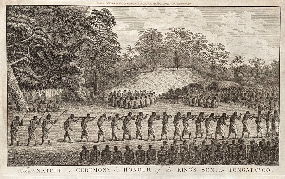 The NATCHE,  a CEREMONY in HONOUR of the KING'S SON, in TONGATABOO.  1784 - 1786