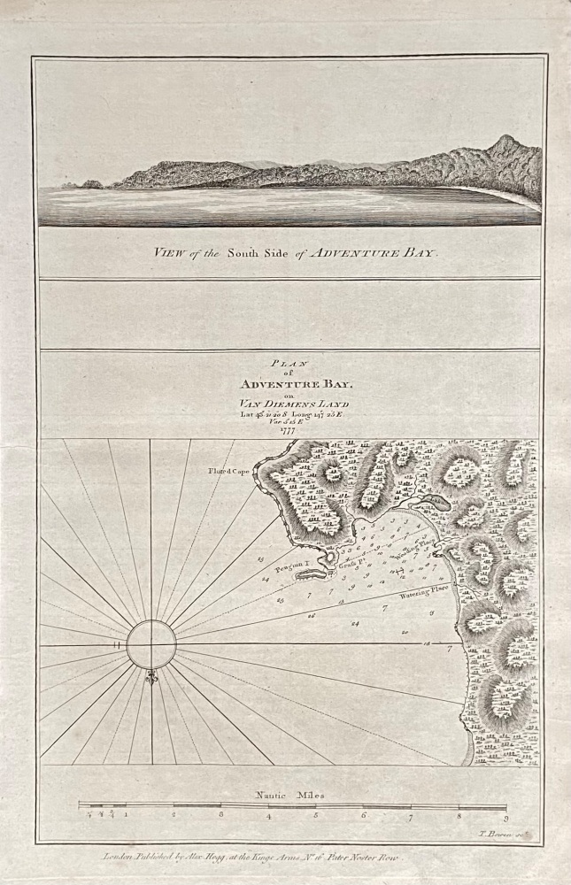 Plan of ADVENTURE BAY.  1784-86.