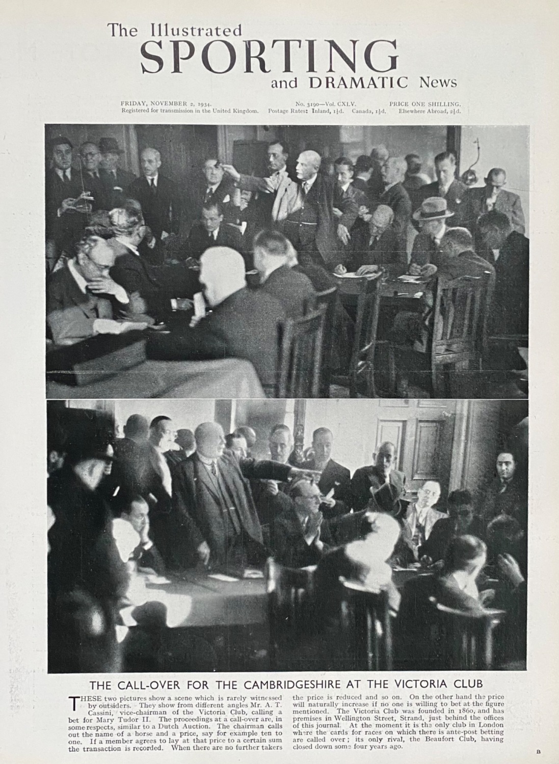 The Illustrated Sporting and Dramatic News - November 2, 1934