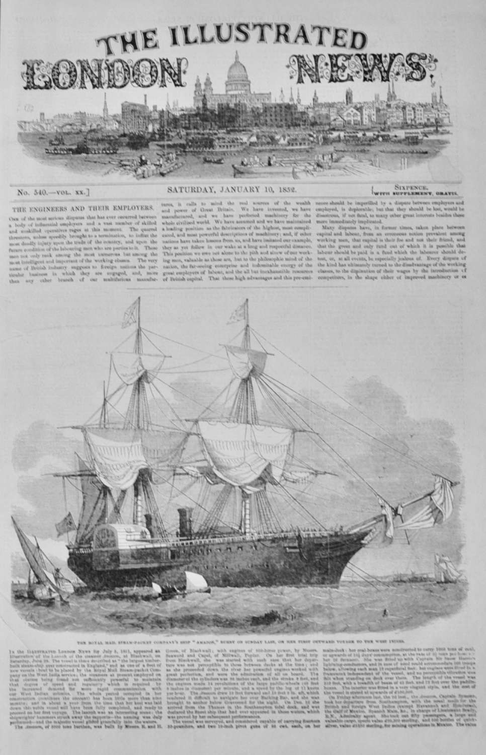 The Royal Mail Steam Ship 
