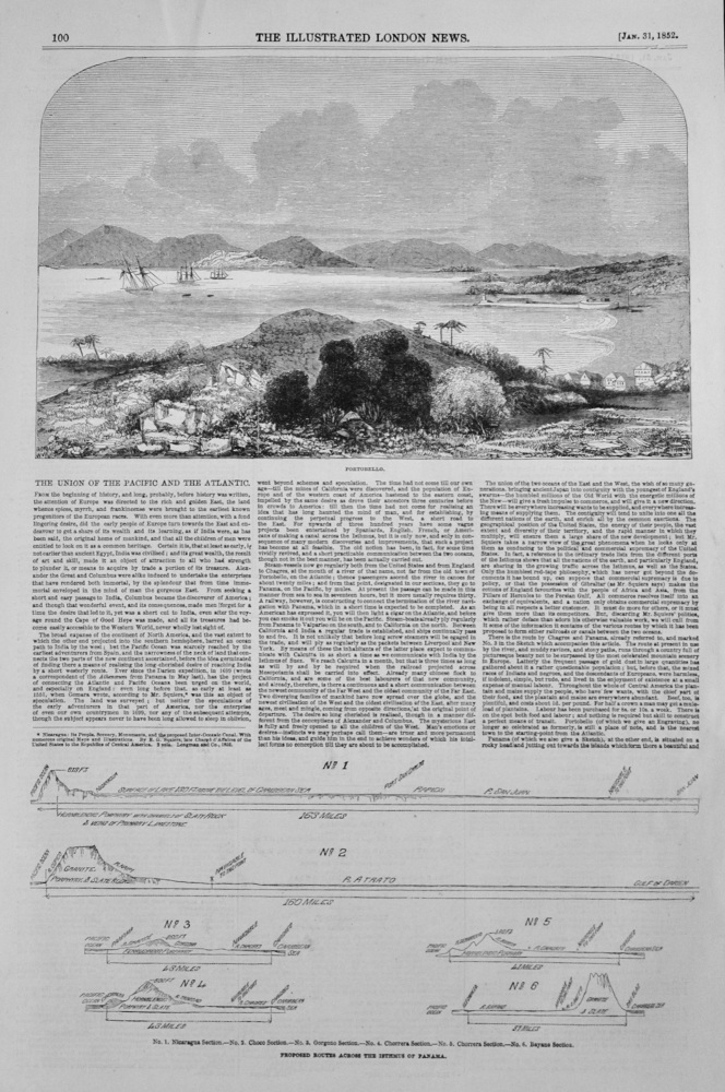 The Union of the Pacific and the Atlantic - 1852