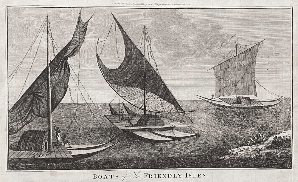 BOATS of the FRIENDLY  ISLES.  1784-86.
