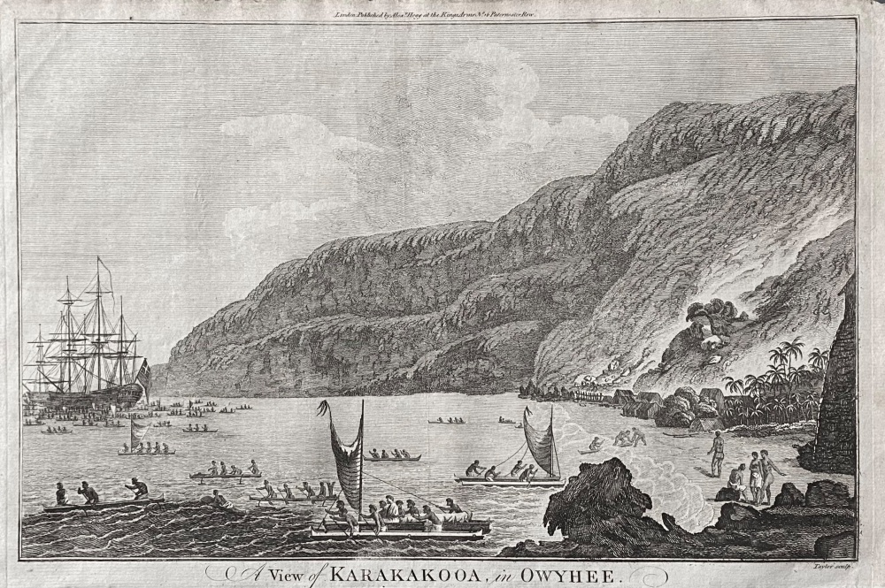 A View of KARAKAKOOA, in OWYHEE.  1784-86.