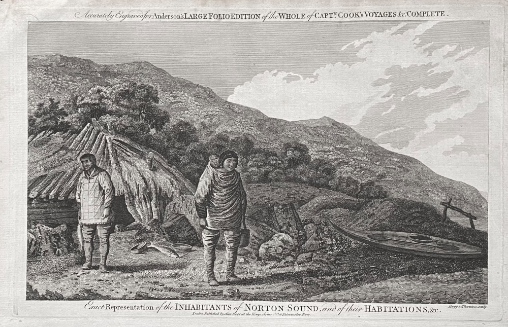 Exact Representation of the INHABITANTS of NORTON SOUND, and of their HABITATIONS, &c. 1784-86.