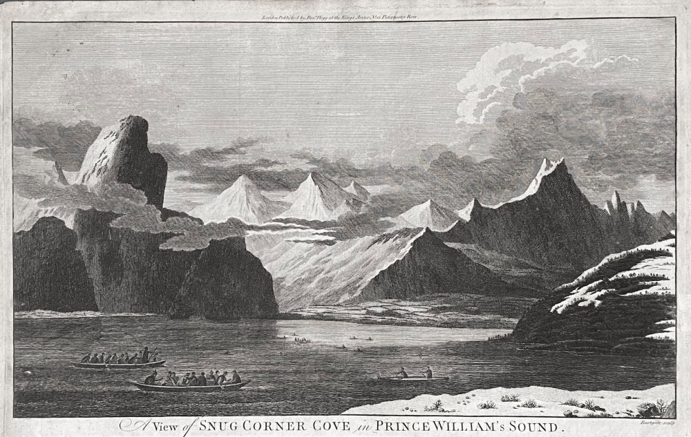 A View of Snug Corner Cove in Prince William's Sound.  1784-86.