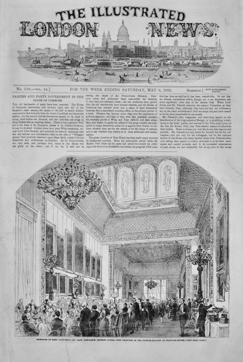 The Illustrated London News - May 8, 1852