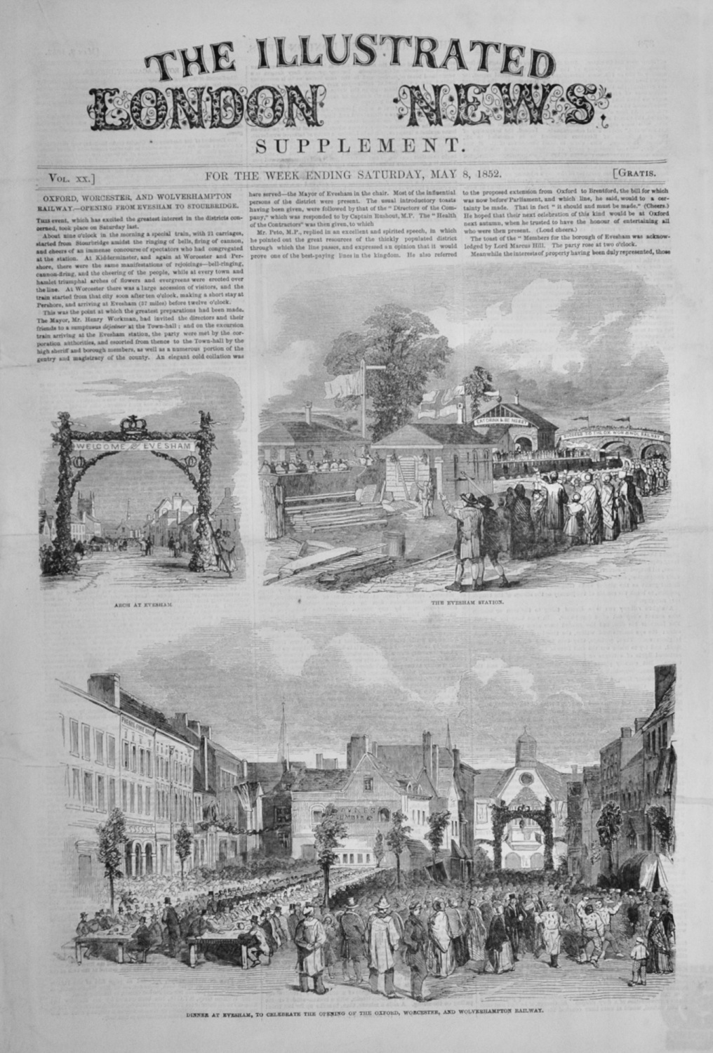 The Illustrated London News - May 8, 1852