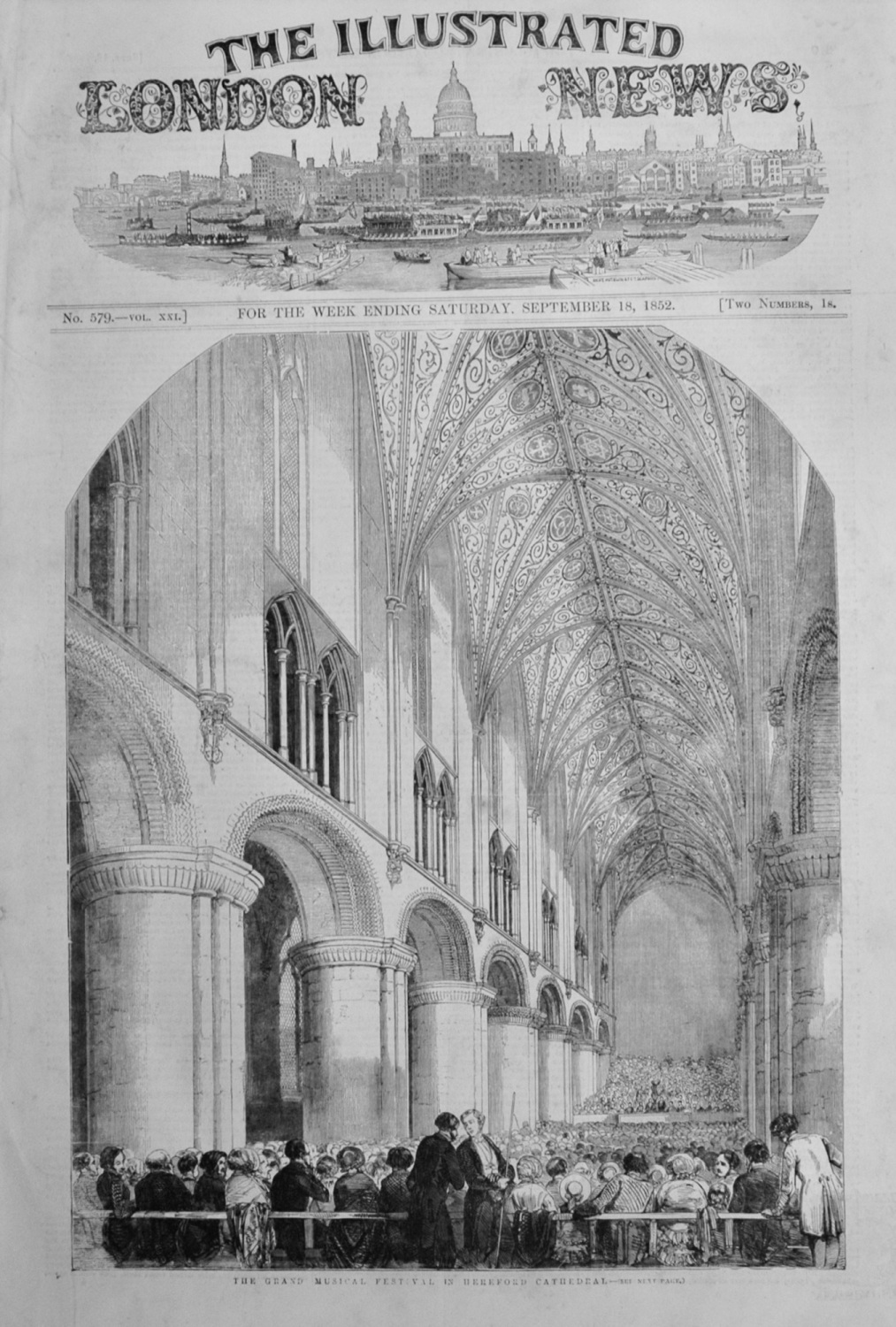 The Illustrated London News - September 18, 1852