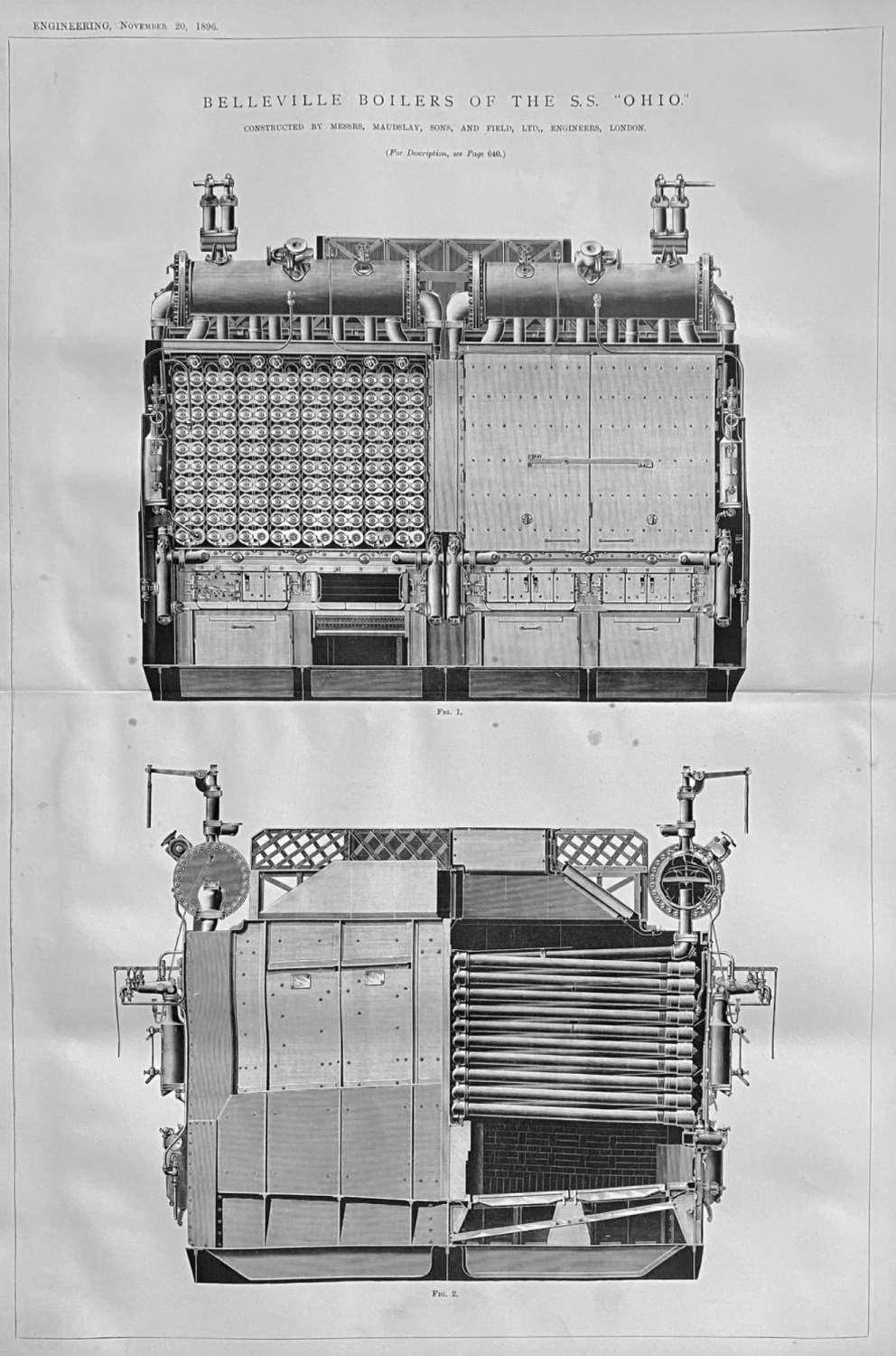 The Boilers of the S. S. 