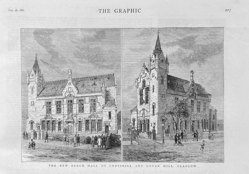 The New Burgh Hall of Crosshill and Govan Hill, Glasgow