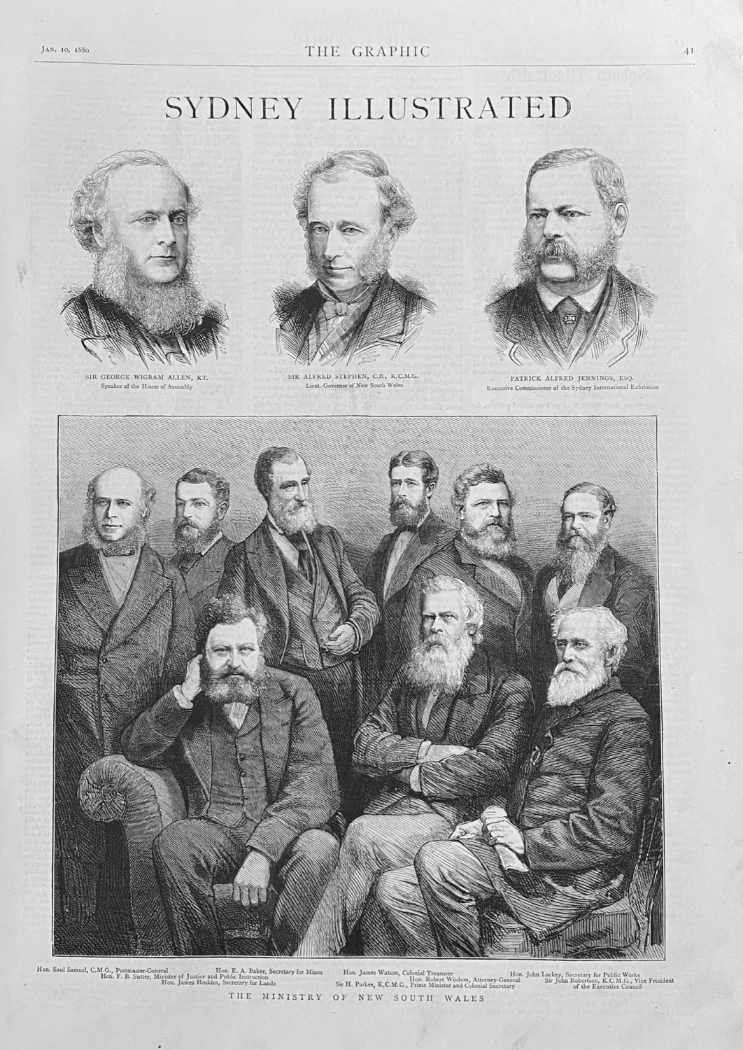 Sydney Illustrated Supplement - 1880